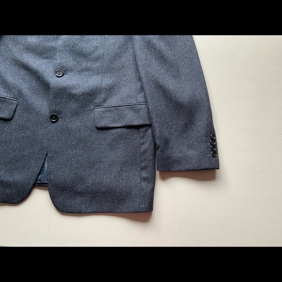 Hugo Boss Men's Cashmere Silk Blue Blazer SZ 50 - Picture 2 of 8